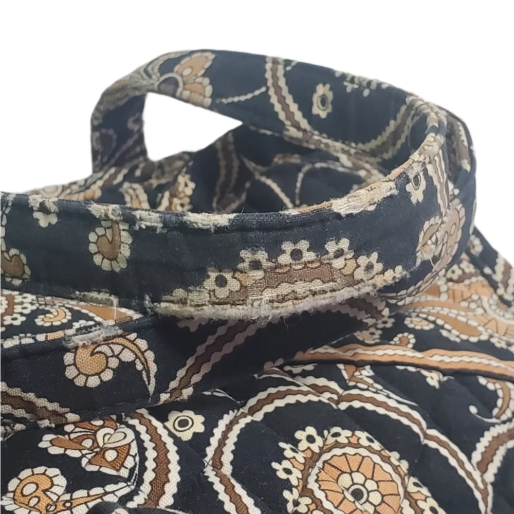 VERA BRADLEY Tall Zip Tote Commuter Laptop Carry-on Perfect Pocket Paisley Print